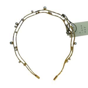 A New Day Gold Studded Hair Accessory headband